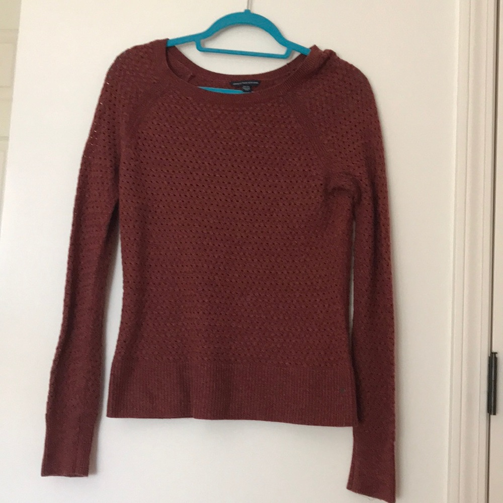 AE Orange Sweater